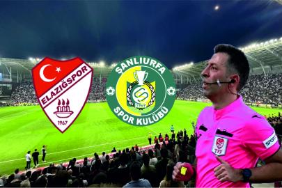 Şanlıurfaspor-Elazığ maçına tartışmalı hakem ataması