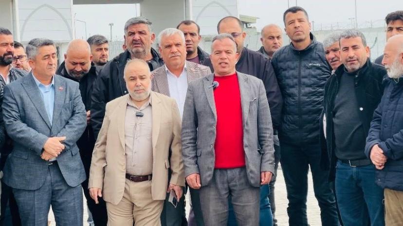 STK temsilcileri kapatılacak gümrük kapıları için sınırda