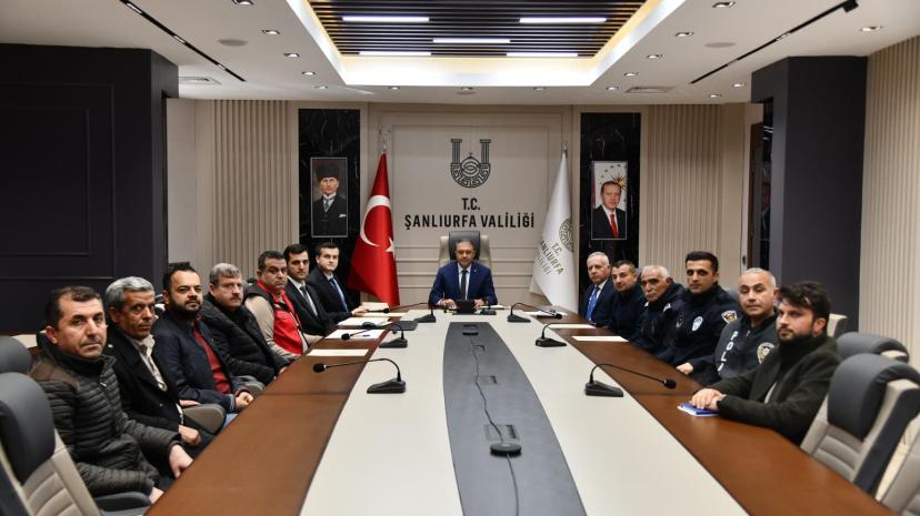 Balıklıgöl ve çevresi bu toplantıda ele alındı