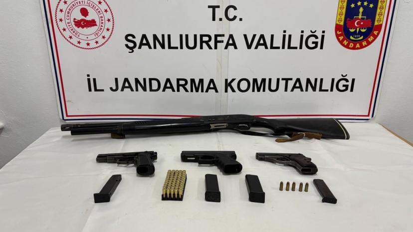 Birecik'te silah operasyonu