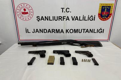 Birecik'te silah operasyonu