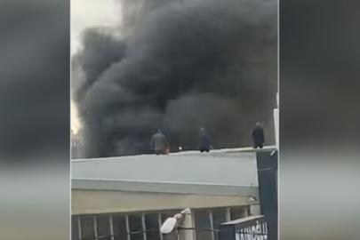 Şanlıurfa Evren Sanayi’de yangın