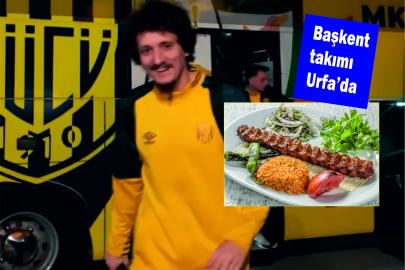 Taraftar, futbolculara 'Urfa kebabı' sözü verdi