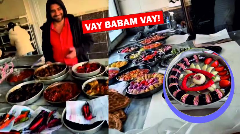 Tepsi yemeğinde çığır açan Urfalı!