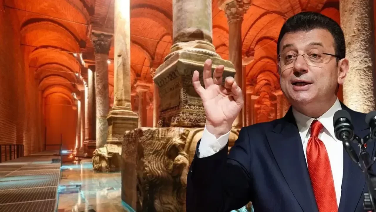 Ekrem İmamoğlu’ndan Yerebatan Sarnıcı tepkisi: “Bir ‘çökme’ kararı verildiyse…”