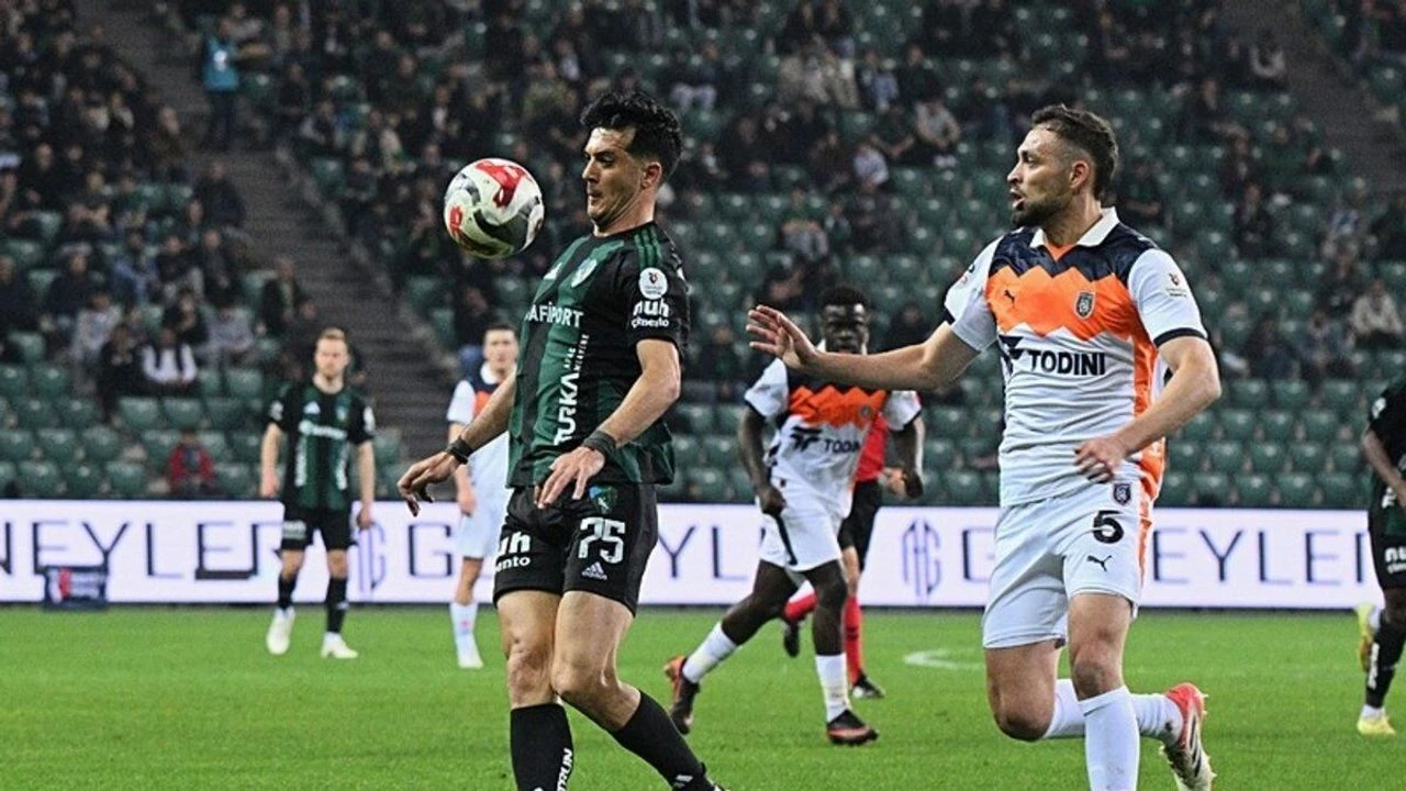 Kocaelispor ile Başakşehir 0-0 Berabere Kaldı