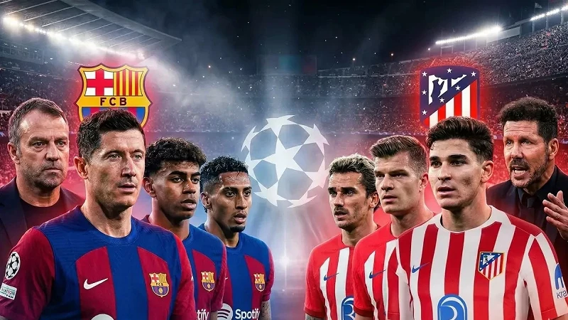 Barcelona - Atletico Madrid: Dev Çeyrek Final Başladı